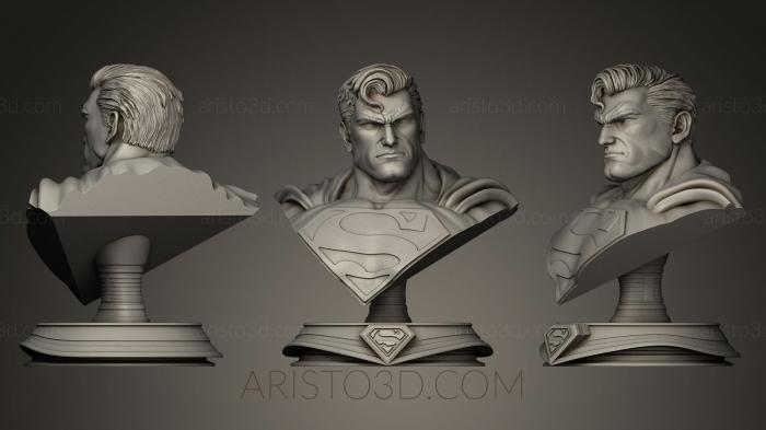 Busts and bas-reliefs of famous people (BUSTC_0593) 3D model for CNC machine
